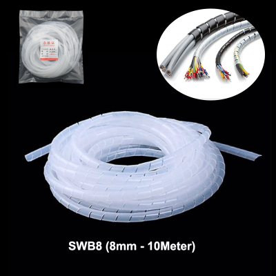 Spiral Wrapping Band 8mm/10meter Roll (SWB8)