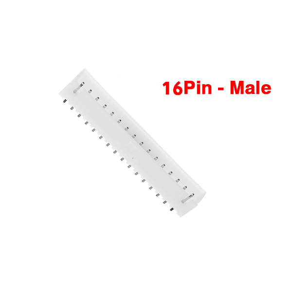 Data Terminal Male 16 Pin Connector JST XH 2.54mm On PCB