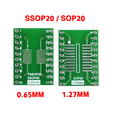SMD Adapter PCB Board SSOP/SOP TO DIP