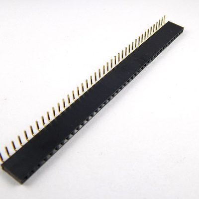FeMale Pin Header Right Angle (1×40 Pin-2.54mm)