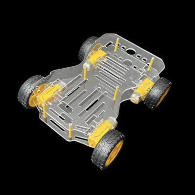 New Version Smart Car Robot 4WD With Wheel and Motor