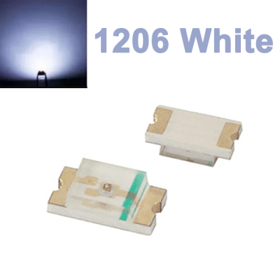 SMD LED 1206 White (10Pcs)