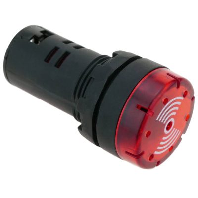 LED Flash Buzzer (Red) 220VAC