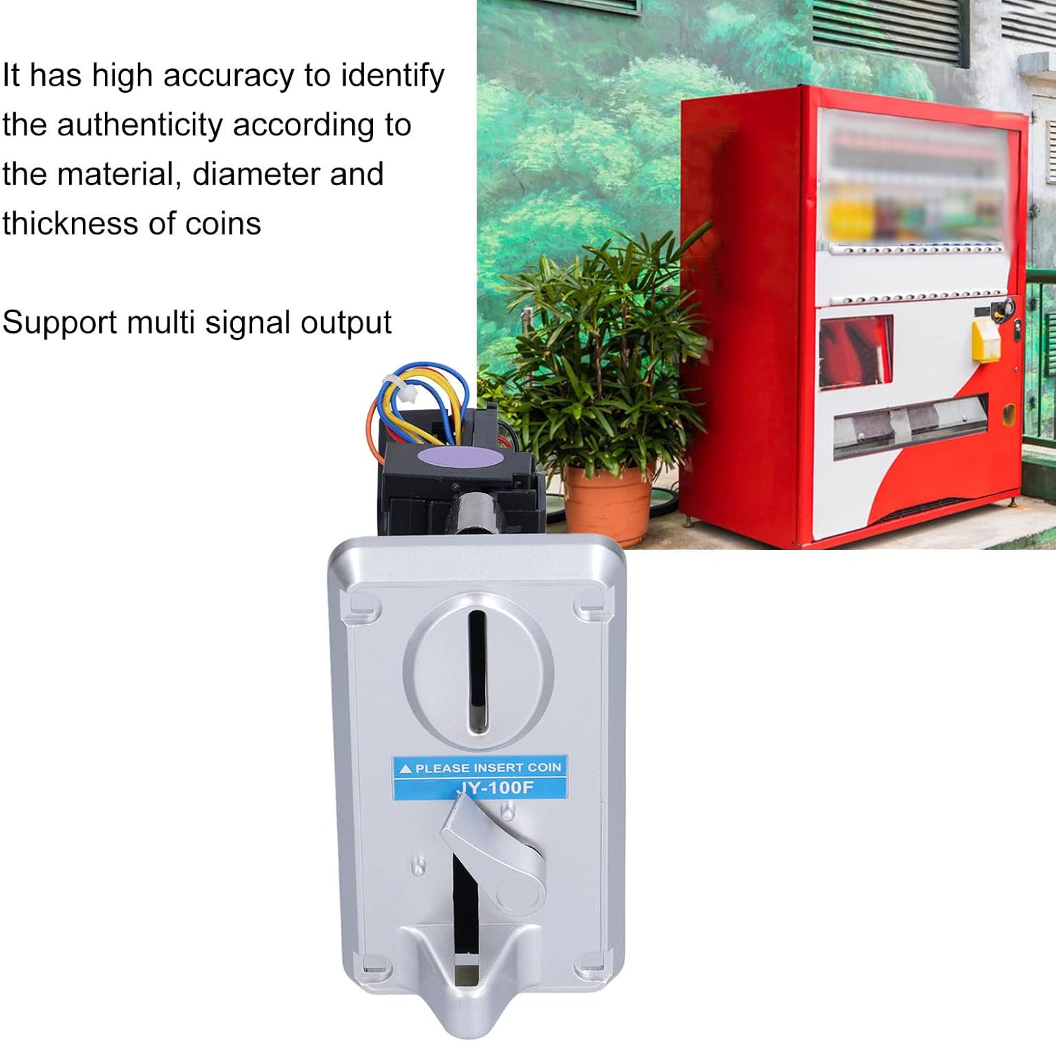 Universal Multi Coin Acceptor For Vending Machine Game (JY-100F) - Image 11