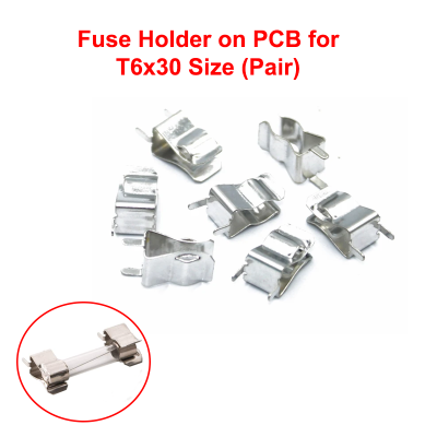 Fuse Holder on PCB for T6x30 Size (Pair)