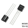S8050 Transistor (40V, 0.5A) NPN