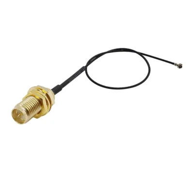 SMA Bulkhead Jack Male to IPX1 Coaxial Extension Cable Female 15cm