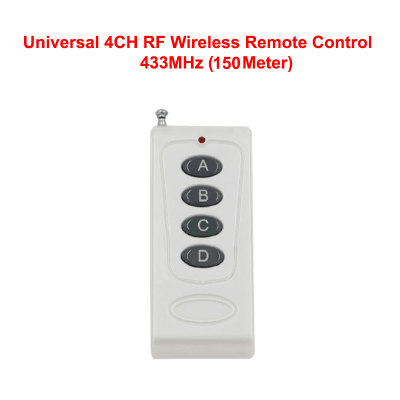Universal 4CH RF Wireless Remote Control