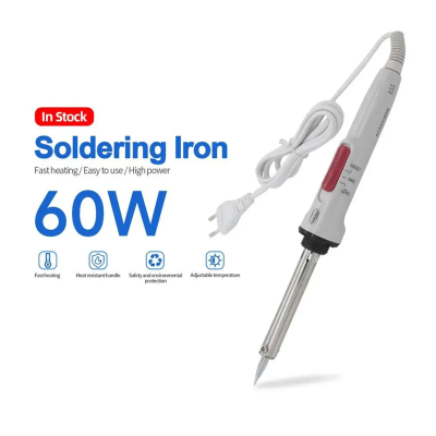 Adjustable Soldering Iron 220V 60W With High/Low/OFF Switch and Power Indicator