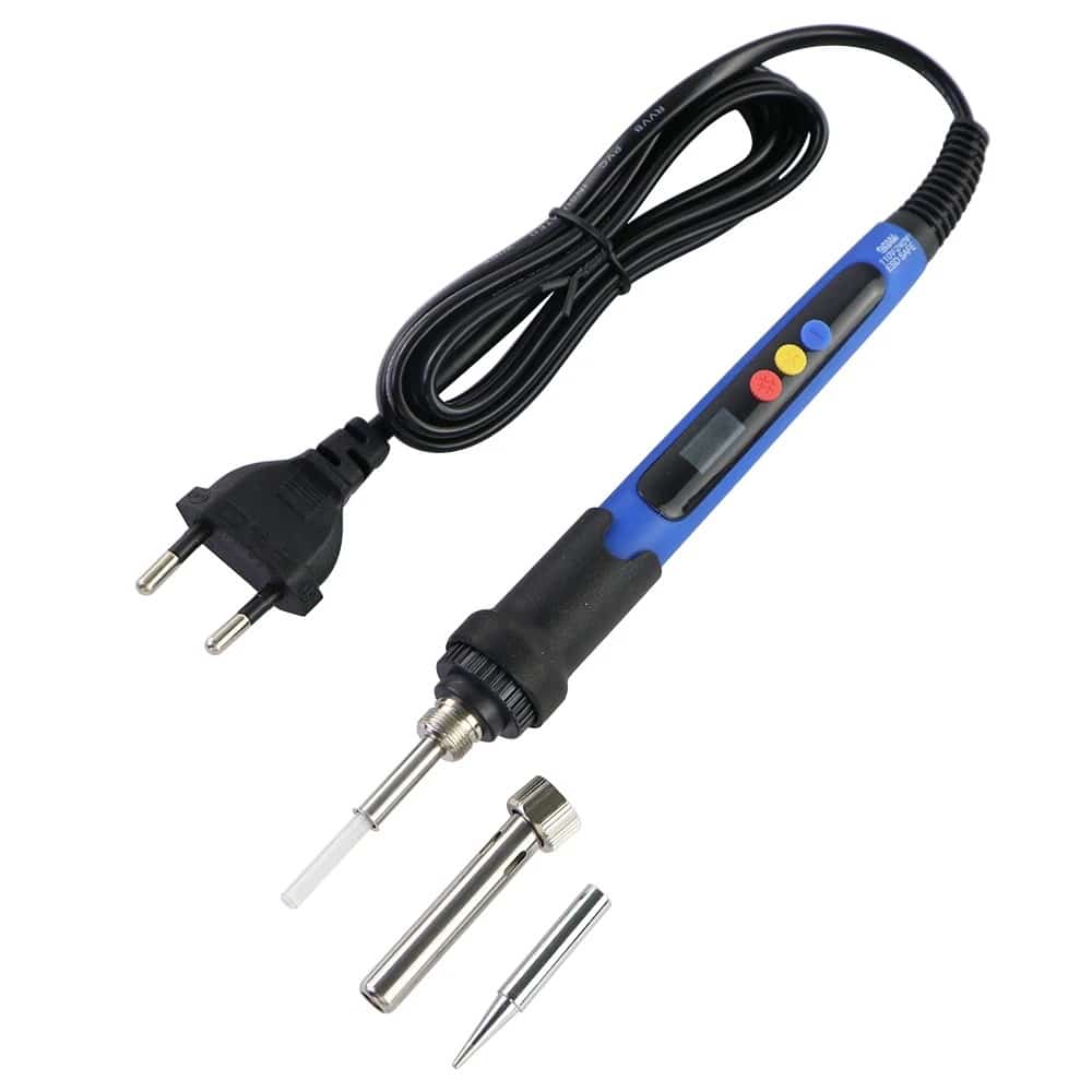 Digital Display Adjustable Temperature Soldering Iron 60W (936H) - Image 5