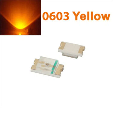 SMD LED 0603 Yellow (10Pcs)