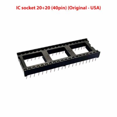 IC socket 20+20 (40pin) (Original – USA)