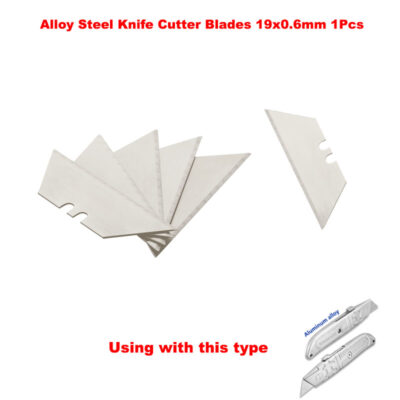Alloy Steel Knife Cutter Blades 19×0.6mm 1Pcs
