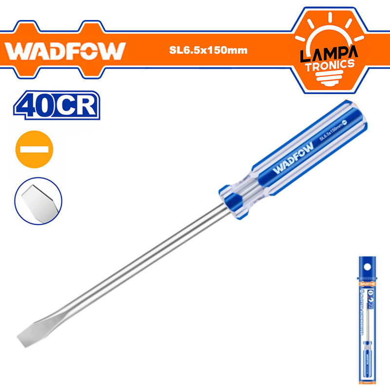 Screwdriver (-) (SL6.5x150mm) WADFOW - WSD5966