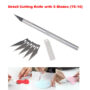 Detail Cutting Knife with 5 Blades (TE-10)