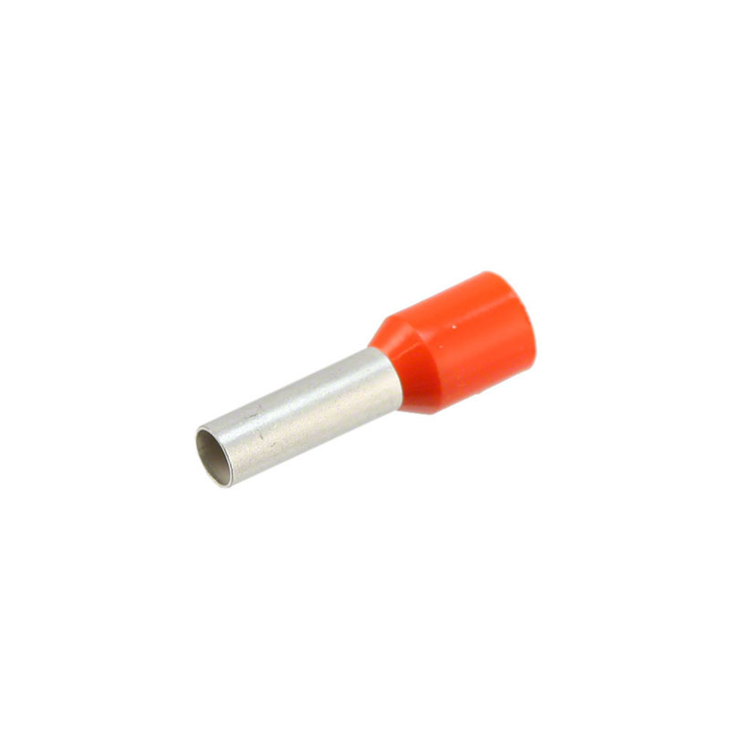 Ferrule Terminal Insulated (E1510) Cord End Wire Connector Orange