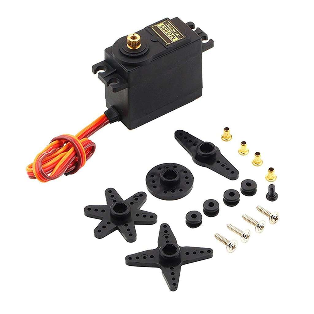 Servo Motor MG995 Metal Gear 180 Degree (With Accessories)