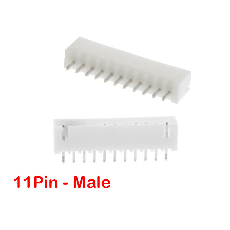 Data Terminal Male 11 Pin Connector JST XH 2.54mm On PCB