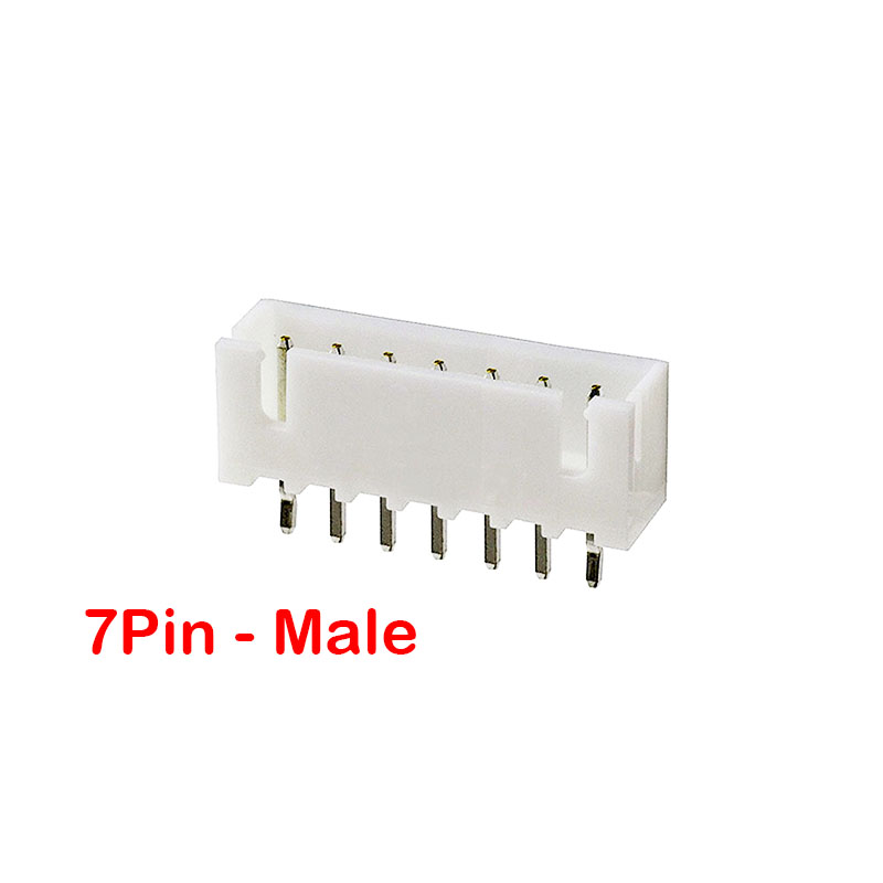 Data Terminal Male 7 Pin Connector JST XH 2.54mm On PCB