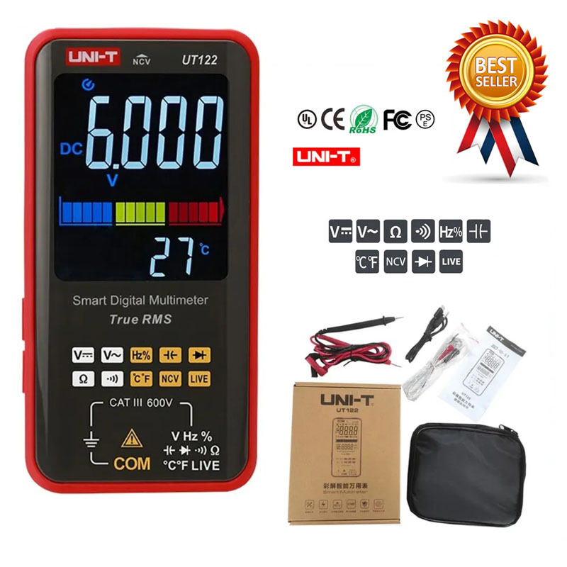 Smart Digital Digital Voltmeter / Multimeter UNI-T ( UT122 )