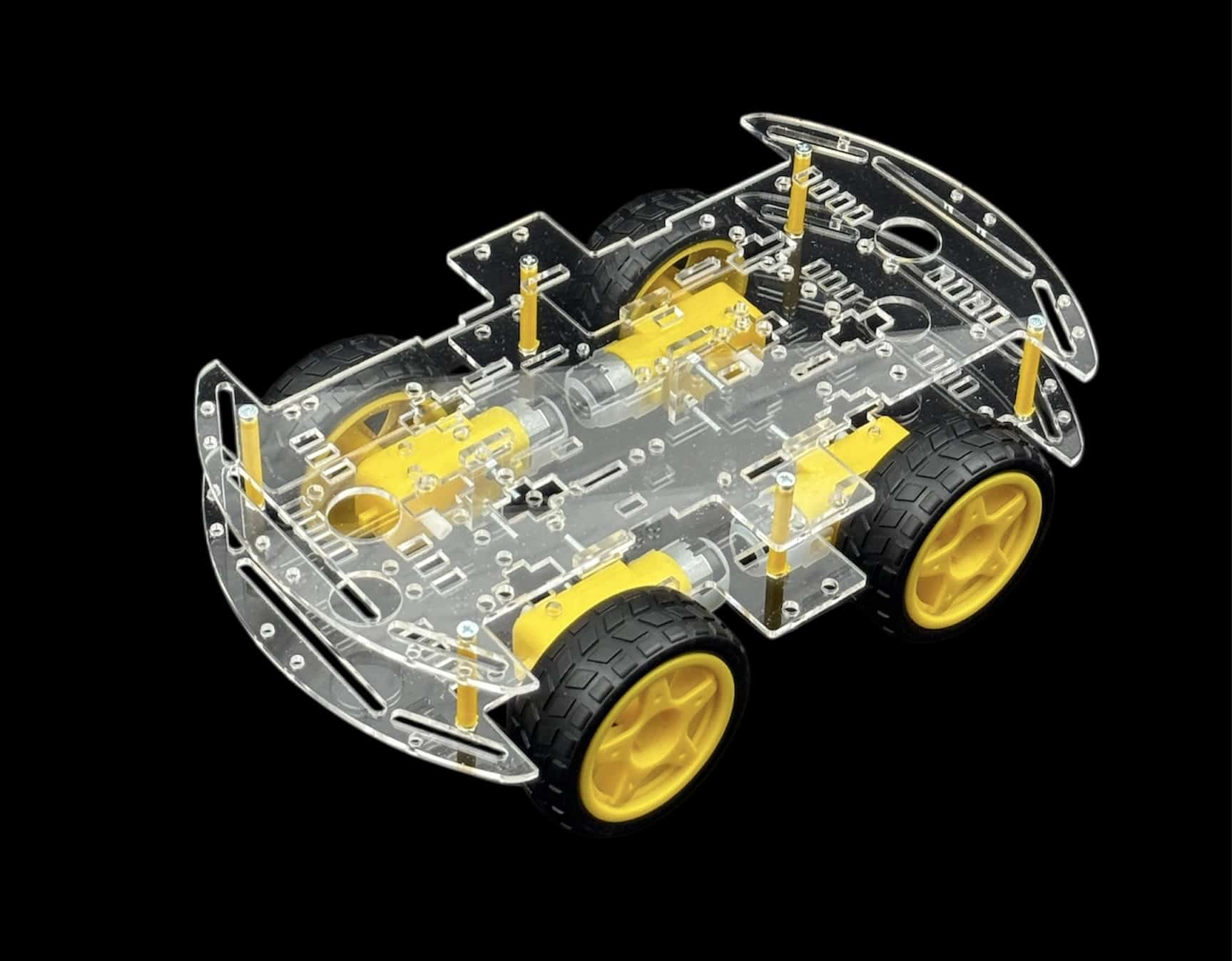 Smart Car Robot 4WD With Wheel and Motor - Image 8