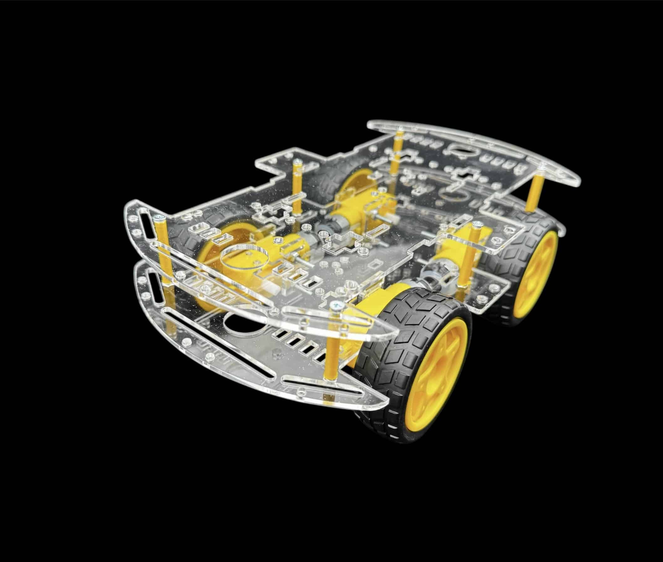 Smart Car Robot 4WD With Wheel and Motor - Image 6