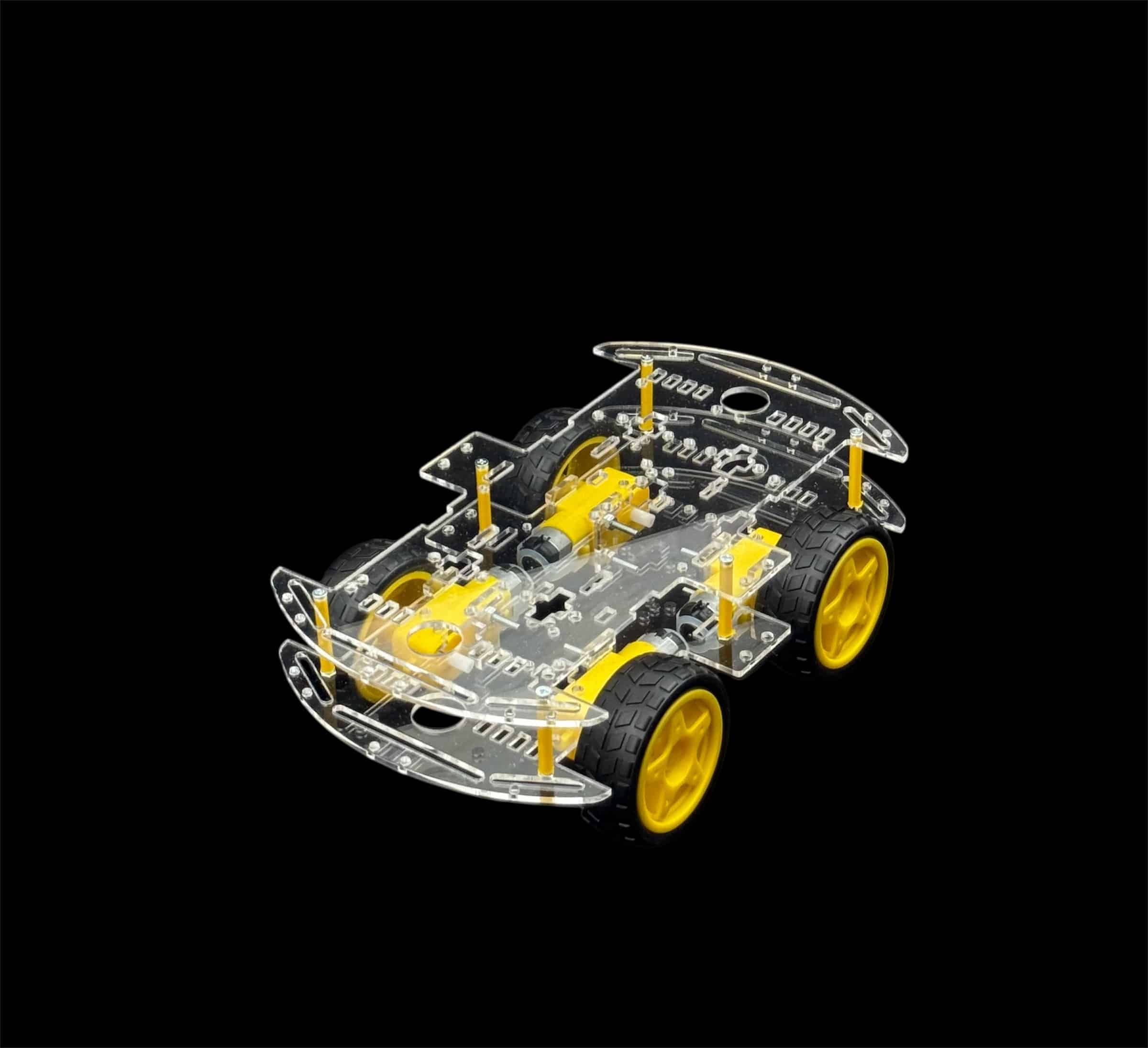 Smart Car Robot 4WD With Wheel and Motor