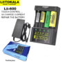 LiitoKala Lii-600 LCD Battery Charger and Capacity Tester 4 Slots For (Li-ion 3.7V) (NiMH&NiCd 1.2V)