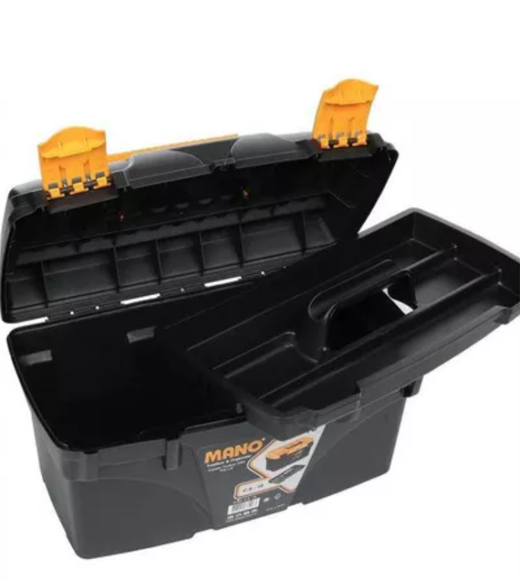 Plastic Tool Box C.SR-13″ Mano "Made in Turkey" - Image 3