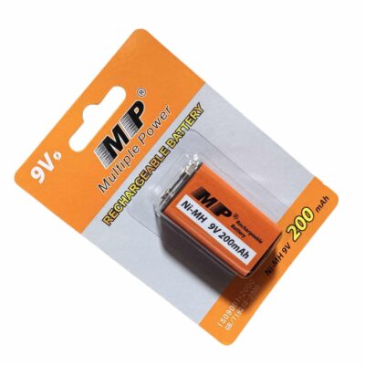 Battery 9V MP (Ni-MH) Rechargeable 200mah