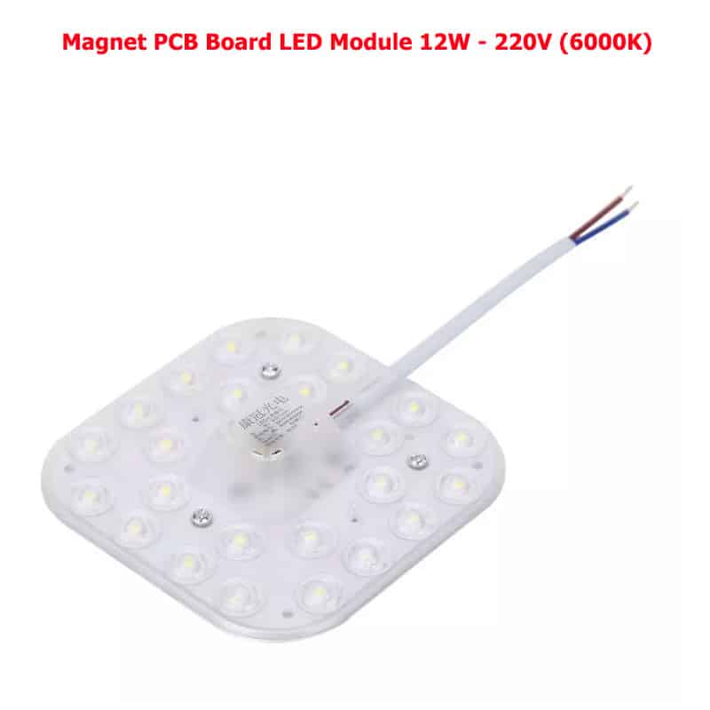 Magnet PCB Board LED Module 12W - 220V (6000K)