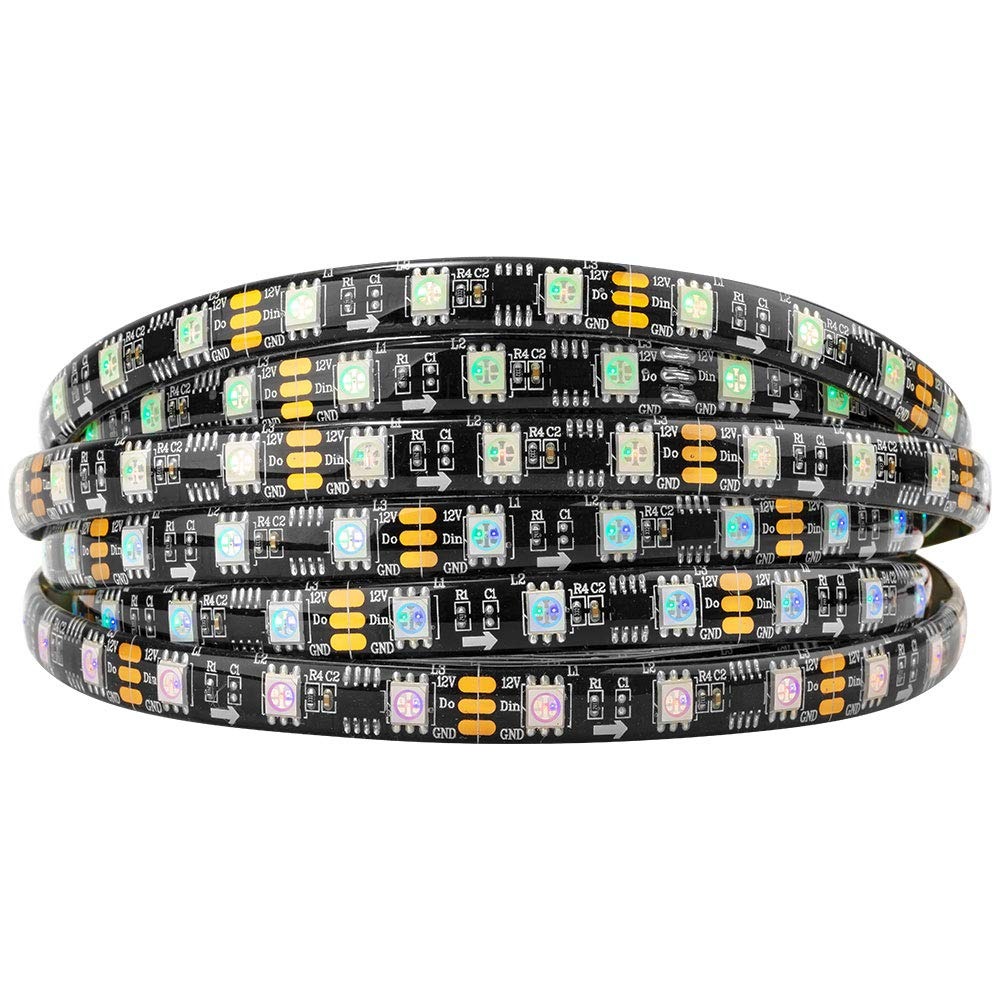 Led Strip WS2811 Programmed Addressable RGB 5050 LED soft strip WaterProof IP65 (60Led/M - 12V) - Image 10
