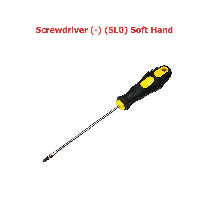 Screwdriver (-) (SL0) Soft Hand