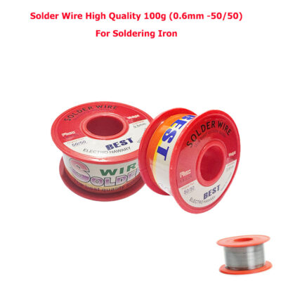 Solder Wire BEST High Quality 100g (0.6mm -50/50) For Soldering Iron