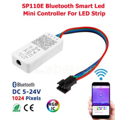 SP110E Bluetooth Smart Led Mini Controller For LED Strip