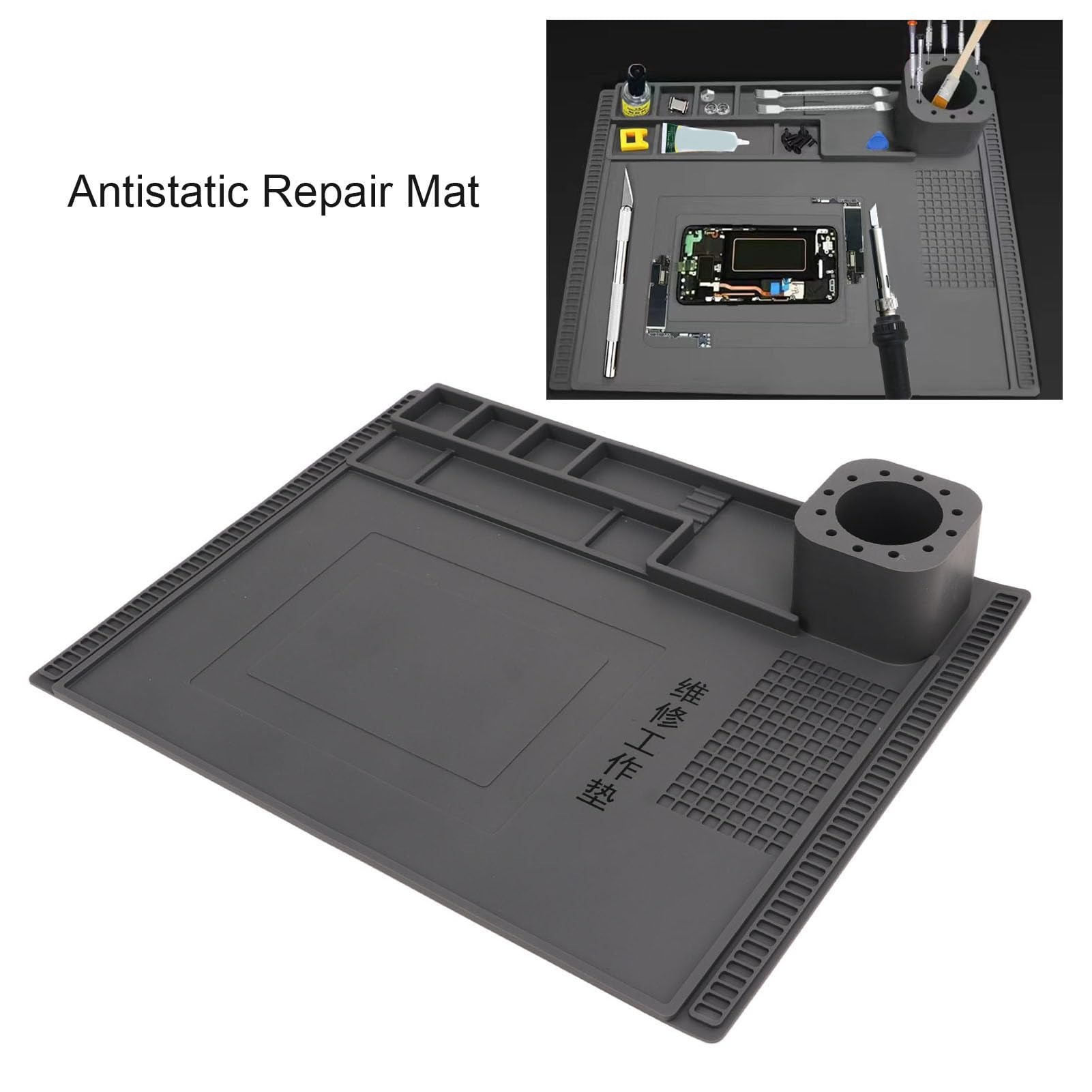 Heat Resistance Soldering Repair Silicone Pad 400x300mm (S-190)