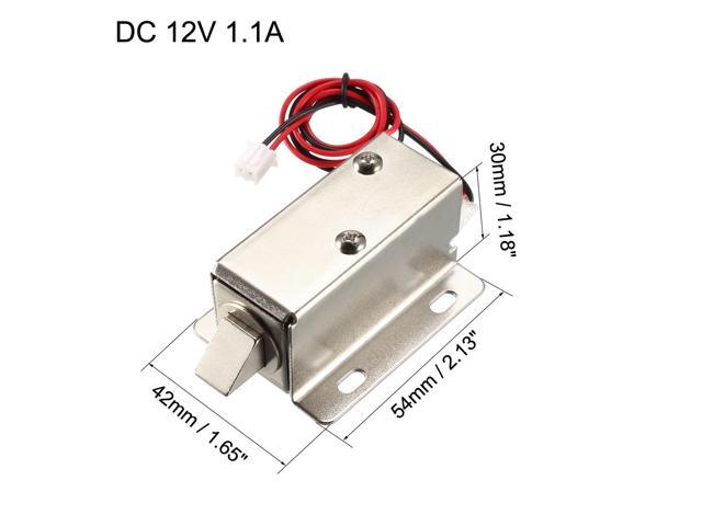 Electromagnet Solenoid Lock 12V DC (Size:2) For Doors, Windows & Cabinet Electromagnetic - Image 2