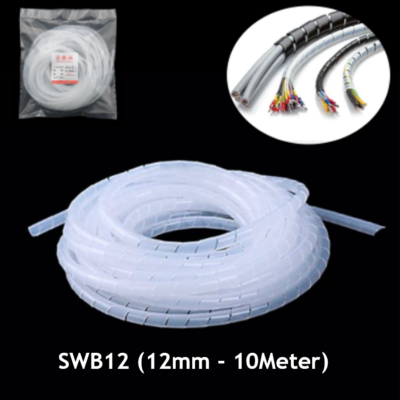 Spiral Wrapping Band 12mm/10meter Roll (SWB12)