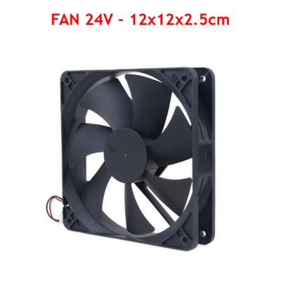 FAN 24V ( 12x12x2.5 cm) (New)