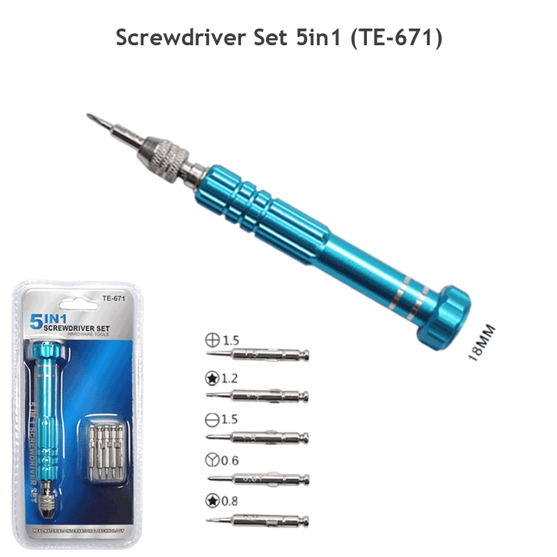 Screwdriver Set 5in1 (TE-671)