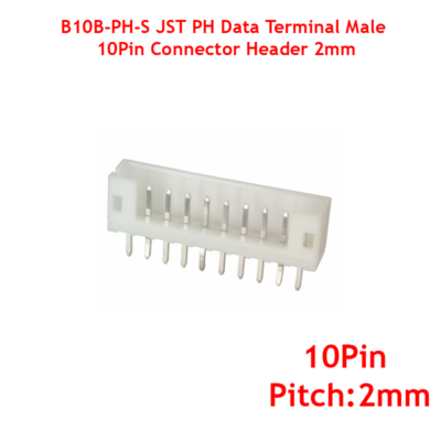 B10B-PH-S JST PH Data Terminal Male 10Pin Connector Header 2mm